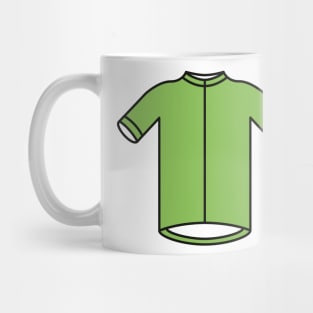 Green Sprinters Cycling Jersey Mug